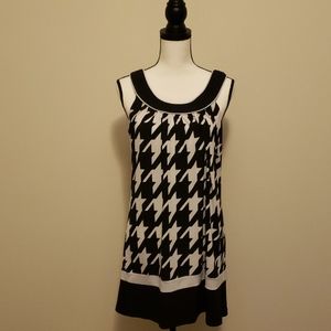 Black and White Rampage Dress